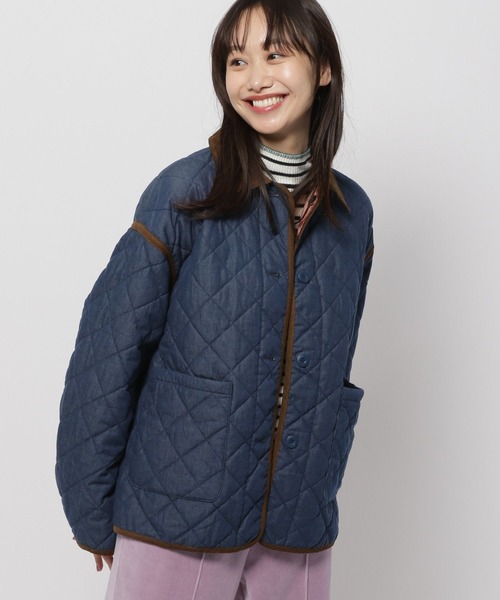 【セール】コールカラーキルトジャケット（その他アウター）｜niko and...（ニコアンド）