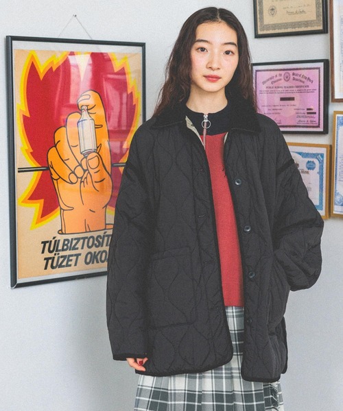 セール】コールカラーキルトジャケット（その他アウター）｜niko and