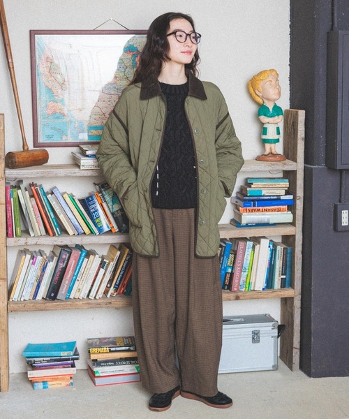 【セール】コールカラーキルトジャケット（その他アウター）｜niko and...（ニコアンド）