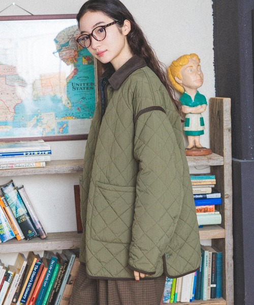 【セール】コールカラーキルトジャケット（その他アウター）｜niko and...（ニコアンド）