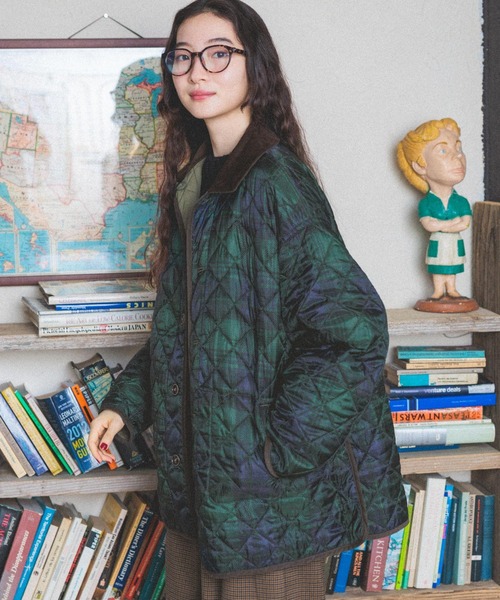 セール】コールカラーキルトジャケット（その他アウター）｜niko and