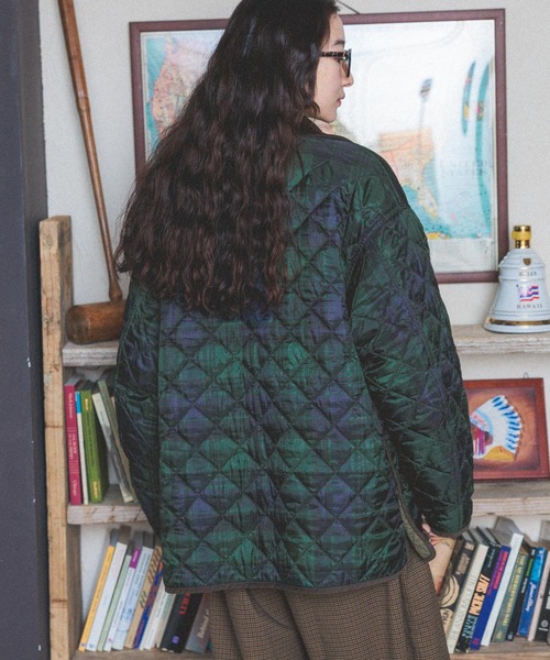 【セール】コールカラーキルトジャケット（その他アウター）｜niko and...（ニコアンド）