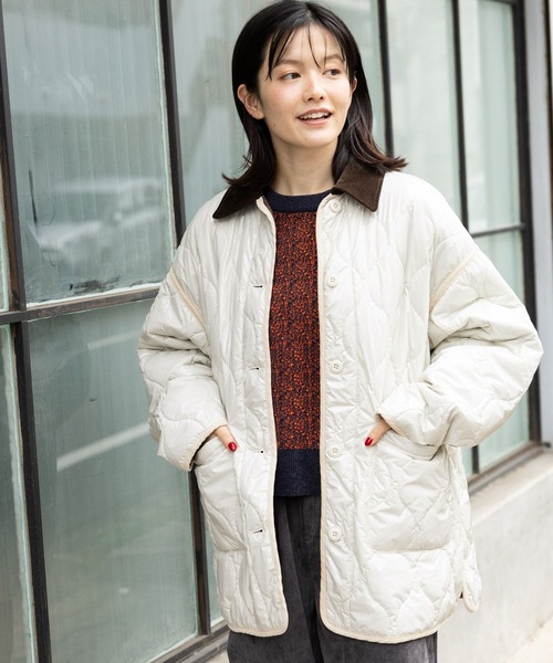 【セール】コールカラーキルトジャケット（その他アウター）｜niko and...（ニコアンド）