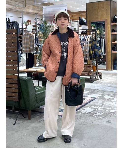 【セール】コールカラーキルトジャケット（その他アウター）｜niko and...（ニコアンド）