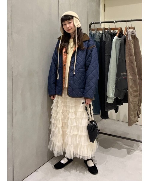 セール】コールカラーキルトジャケット（その他アウター）｜niko and