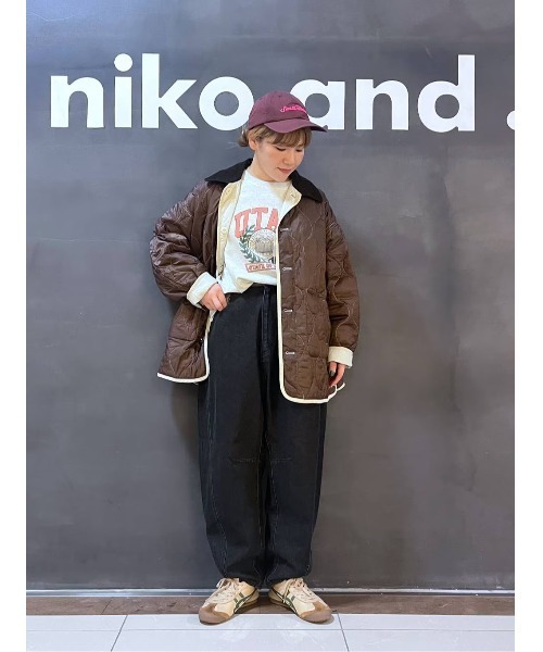 【セール】コールカラーキルトジャケット（その他アウター）｜niko and...（ニコアンド）