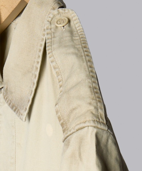 ARTCHIVES MALIBU(アートカイブス マリブ)の「【 minami Anderson / ミナミアンダーソン 】BOYSCOUT SAFARI AF JKT-PATCHES / ボーイスカウト サファリ パッチ ジャケット(ミリタリージャケット・メンズ・ベージュ・MEDIUM/LARGE)」の10枚目の写真