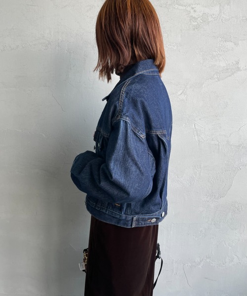 90sユーロヴィンテージリーバイスデニムジャケットGジャンショート丈 Levi's デニムジャケット gジャン Levi's/リーバイス SHRUNKEN