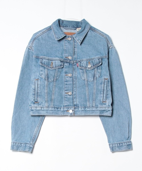 Levis デニムジャケット　コーデュロイ　リーバイス　ショート丈　レディース Levis デニムジャケット コーデュロイ リーバイス ショート丈