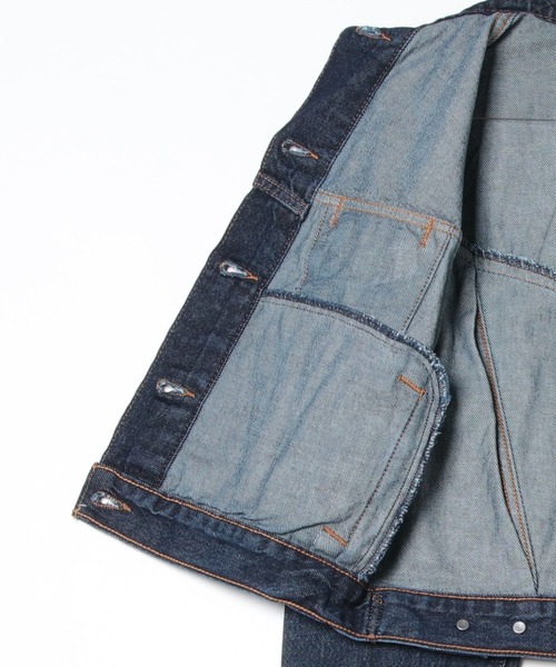 LEVI'S/リーバイス] SHRUNKEN 90'S ショート丈トラッカーデニム