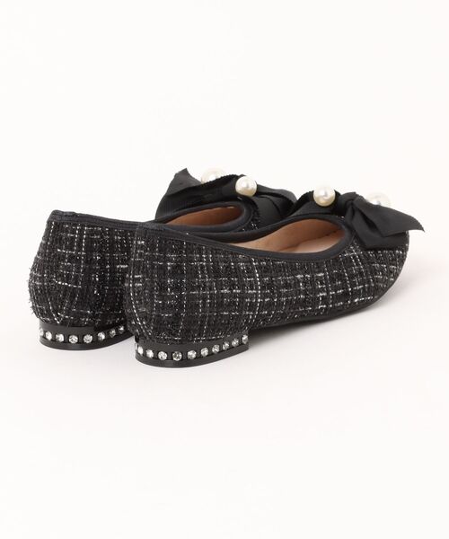 Bridget Birkin（ブリジットバーキン）の「【Bridget Birkin】ビッグパールリボンフラットシューズ(541528)（パンプス・レディース・ブラウン系その他/ベージュ系その他/ブラック系その他/ブラック系その他2・22.5/23/24/23.5/24.5）」の6枚目の写真