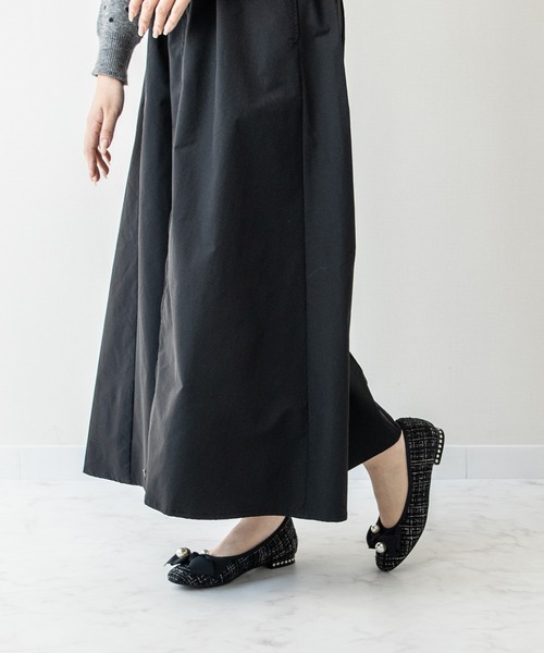 Bridget Birkin（ブリジットバーキン）の「【Bridget Birkin】ビッグパールリボンフラットシューズ(541528)（パンプス・レディース・ブラウン系その他/ベージュ系その他/ブラック系その他/ブラック系その他2・22.5/23/24/23.5/24.5）」の16枚目の写真