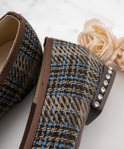 Bridget Birkin（ブリジットバーキン）の「【Bridget Birkin】ビッグパールリボンフラットシューズ(541528)（パンプス・レディース・ブラウン系その他/ベージュ系その他/ブラック系その他/ブラック系その他2・22.5/23/24/23.5/24.5）」の14枚目の写真