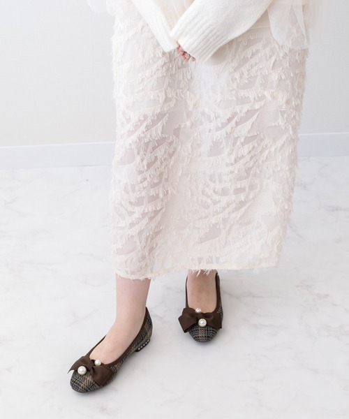 Bridget Birkin（ブリジットバーキン）の「【Bridget Birkin】ビッグパールリボンフラットシューズ(541528)（パンプス・レディース・ブラウン系その他/ベージュ系その他/ブラック系その他/ブラック系その他2・22.5/23/24/23.5/24.5）」の13枚目の写真