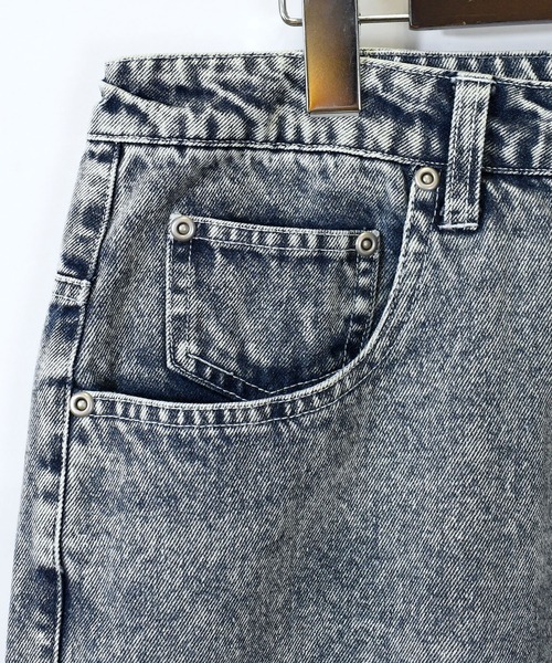 Starting Over(スターティングオーバー)の「vintage like loose fit tapered denim pants/ヴィンテージ ライク ルーズフィット テーパード デニムパンツ(デニムパンツ・メンズ・ケミカルウォッシュ/ブラック/ブラック系その他・M/L/XL)」の4枚目の写真