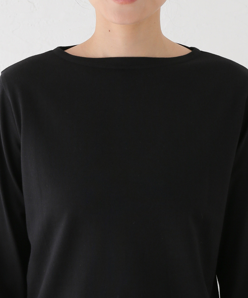 ORCIVAL（オーシバル）の「【ORCIVAL/オーシバル】 40/2 JERSEY L/S OR-C0137（Tシャツ/カットソー・レディース・ホワイト/オレンジ/ブラック/ホワイト×ホワイト・2）」の22枚目の写真