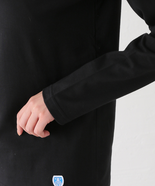 ORCIVAL（オーシバル）の「【ORCIVAL/オーシバル】 40/2 JERSEY L/S OR-C0137（Tシャツ/カットソー・レディース・ホワイト/オレンジ/ブラック/ホワイト×ホワイト・2）」の19枚目の写真