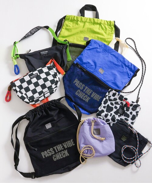 BREEZE（ブリーズ）の「ハーフムーンショルダーバック（ショルダーバッグ・キッズ・ブラック/オフホワイト・FREE）」の11枚目の写真