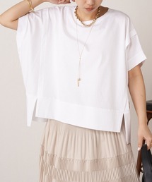 Jena espace merveilleux | 【ジェナの定番】ビッグ変形Tシャツ(Tシャツ/カットソー)