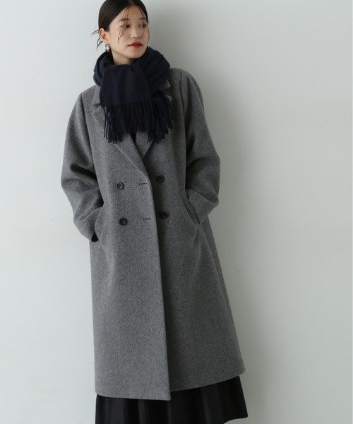 N.（N. Natural Beauty Basic）（エヌエヌナチュラルビューティーベーシック）の「◆ベーシックストール（ストール/ショール・レディース・ネイビー/レッド/オフホワイト・ﾌﾘ-）」の11枚目の写真