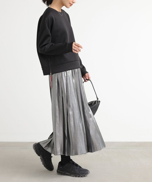 n'OrLABEL(ノアールレーベル)の「『サイドファスナーダンボールプルオーバー』(スウェット・レディース・アイボリー/ブラック/チャコール・1/2)」の20枚目の写真