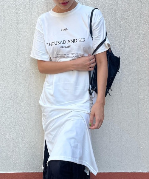 ketty cherie(ケティシェリー)の「ハーフスリーブカットワンピース(ワンピース・レディース・ホワイト/ブラック・M)」の18枚目の写真