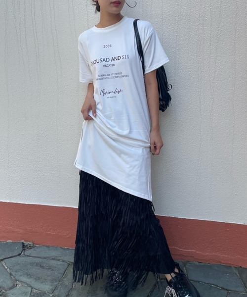 ketty cherie(ケティシェリー)の「ハーフスリーブカットワンピース(ワンピース・レディース・ホワイト/ブラック・M)」の19枚目の写真