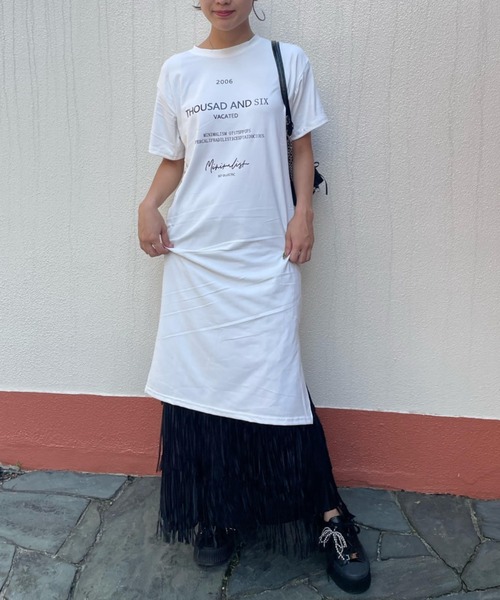 ketty cherie(ケティシェリー)の「ハーフスリーブカットワンピース(ワンピース・レディース・ホワイト/ブラック・M)」の22枚目の写真