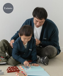 TOWNCRAFT（タウンクラフト）の「『親子リンク』『別注』PENNEYS×DOORS　THE FOX Vネックカーディガン(KIDS)（カーディガン/ボレロ・キッズ）」