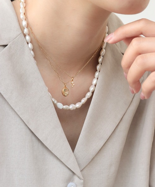 flavor ボールチェーン45cm silver925（ネックレス）｜NOIR DE POUPEE