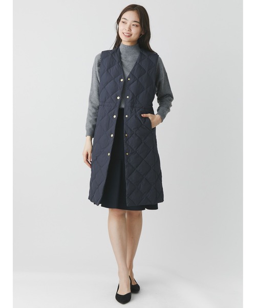 TONAL（トーナル）の「【TAIONコラボ】ロングジレ（ダウンジャケット