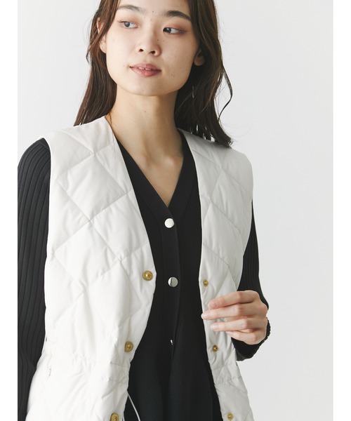 【美品】TONAL TAIONコラボ ロングジレ TONAL（トーナル）の「【TAIONコラボ】ロングジレ（ダウンジャケット