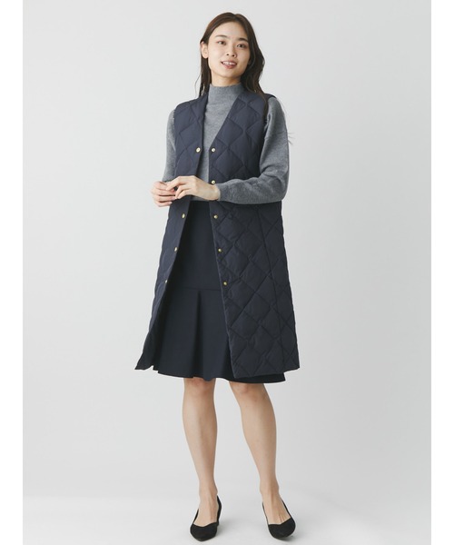 TONAL（トーナル）の「【TAIONコラボ】ロングジレ（ダウンジャケット