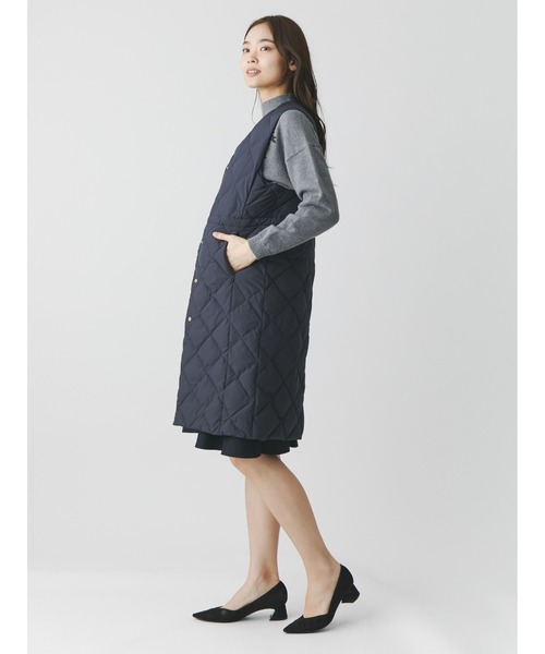 TONAL（トーナル）の「【TAIONコラボ】ロングジレ（ダウンジャケット