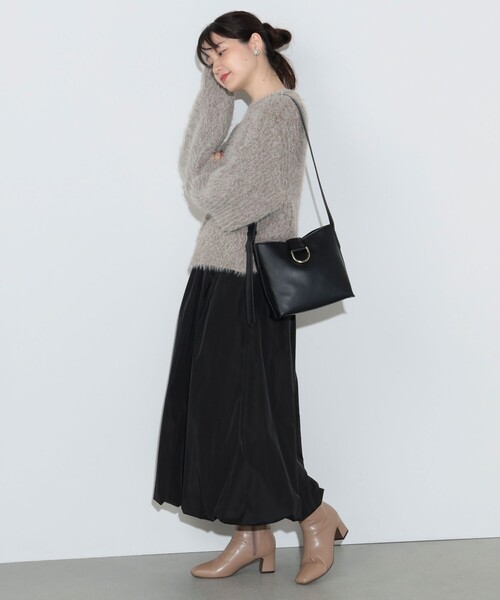 BEAMS HEART(ビームスハート)の「配色 シャギーニット(ニット/セーター・レディース・イエロー系その他2/ブルー/ベージュ/オレンジ・FREE)」の15枚目の写真