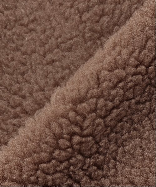 petit main（プティマイン）の「【おさるのジョージ】ボアベスト（ベスト・キッズ・モカ/キナリ・S/M/L）」の15枚目の写真