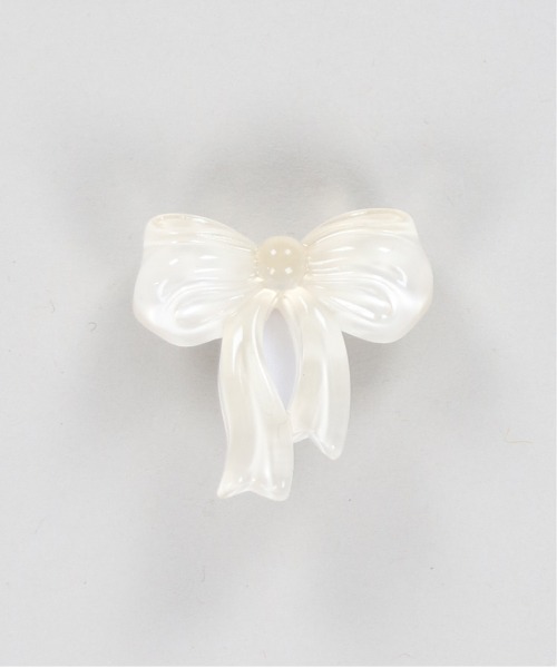 SPINNS(スピンズ)の「クリアリボン 靴紐アクセサリー / シューレースチャーム(シューズアクセサリー・レディース・ホワイト/パープル・ONESIZE)」の7枚目の写真
