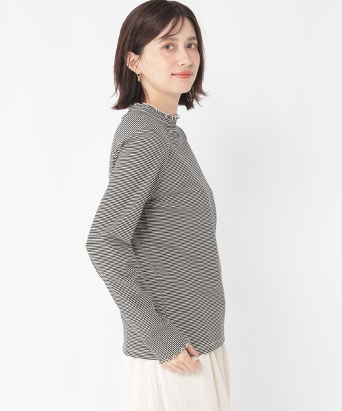 studio CLIP（スタディオクリップ）の「アソートシャーリングネックプルオーバー[プラスサイズあり]（Tシャツ/カットソー・レディース・その他7/アイボリー/その他1/その他2/その他3/オフホワイト/ライトグレー/ネイビー/グレー・MEDIUM/LARGE/X-LARGE/XX-LARGE/XXX-LARGE）」の17枚目の写真