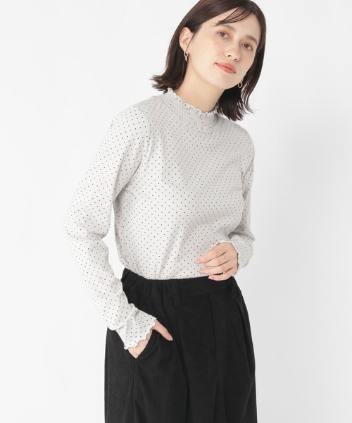 studio CLIP（スタディオクリップ）の「アソートシャーリングネックプルオーバー[プラスサイズあり]（Tシャツ/カットソー・レディース・その他7/アイボリー/その他1/その他2/その他3/オフホワイト/ライトグレー/ネイビー/グレー・MEDIUM/LARGE/X-LARGE/XX-LARGE/XXX-LARGE）」の20枚目の写真