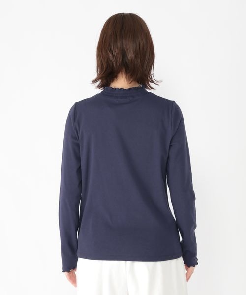 セール】アソートシャーリングネックプルオーバー[プラスサイズ