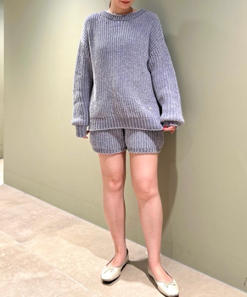 ベロアモールショートパンツ&プルオーバー gelato pique（ジェラートピケ）の「ベロアモールショートパンツ