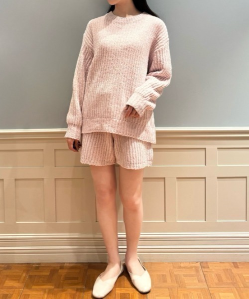 gelato pique(ジェラートピケ)の「ベロアモールショートパンツ gelato pique(ジェラートピケ)の「ベロアモールショートパンツ