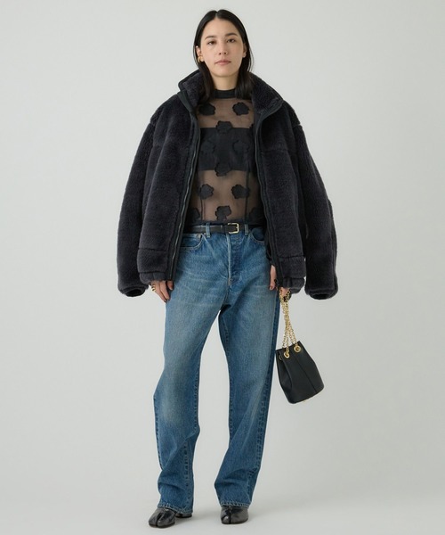 Chaos（カオス）の「Chaos(カオス)/ウメコブラウス（シャツ/ブラウス・レディース・ブラック/アイボリー・FREE）」の10枚目の写真