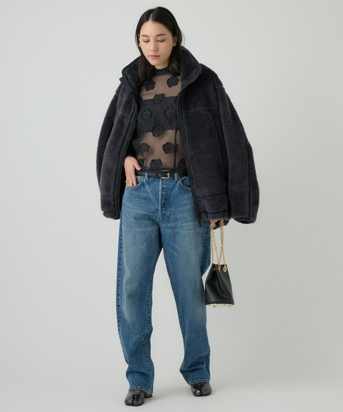 Chaos（カオス）の「Chaos(カオス)/ウメコブラウス（シャツ/ブラウス・レディース・ブラック/アイボリー・FREE）」の12枚目の写真