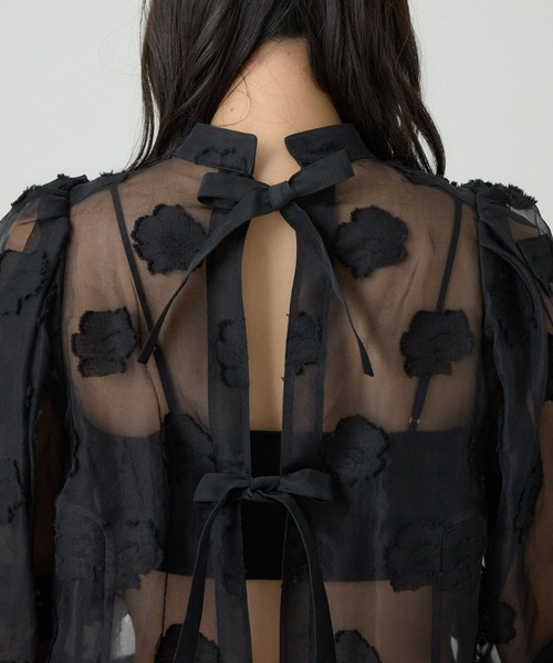 Chaos（カオス）の「Chaos(カオス)/ウメコブラウス（シャツ/ブラウス・レディース・ブラック/アイボリー・FREE）」の22枚目の写真