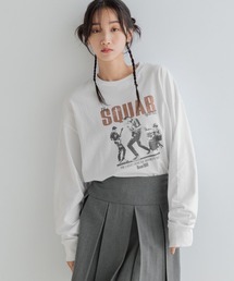 LOWRYS FARM | フォトＴシャツＬＳ  152718(Tシャツ/カットソー)