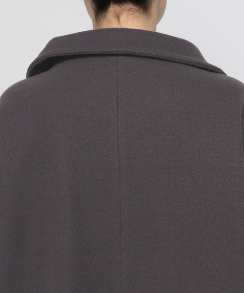 HARE（ハレ）の「ウーリーテックBIGカラーロングコート(HARE