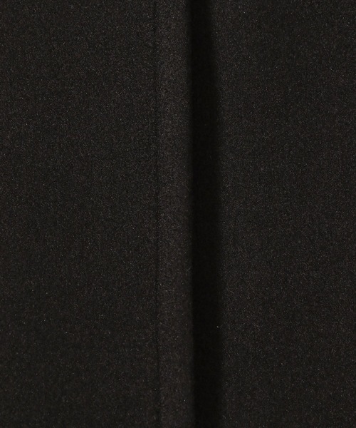 HARE（ハレ）の「ウーリーテックBIGカラーロングコート(HARE)（チェスターコート・レディース・ブラック/グレー・FREE）」の10枚目の写真