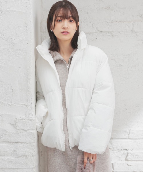 マスターバニー♡中綿 ジャケット ダウンジャケット ホワイト系 ダウンコート MASTER BUNNY EDITION・マスターバニー⚫︎ダウンジャケット白1 MASTER