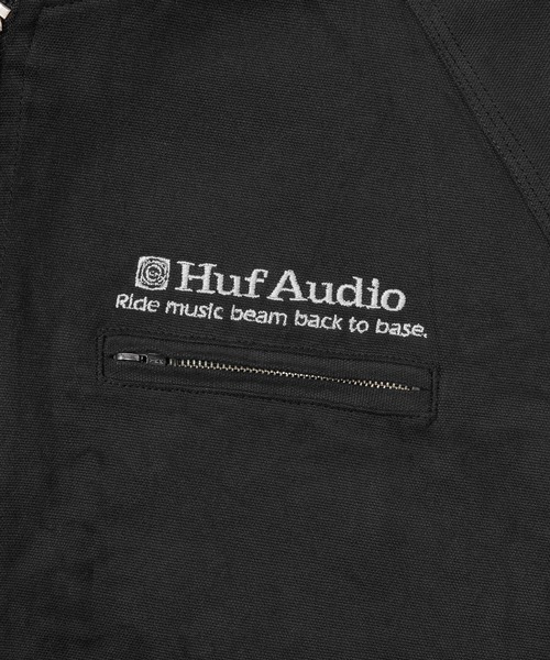 HUF（ハフ）の「AUDIO HOODED JACKET / HUF ハフ キルティング